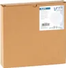 A cardboard box with a label showing product information and a picture of a plate. Náhľad obrázku produktu