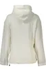 Damen-Sweatshirt Weiß – Kapuze & Kängurutasche für Produktbild-Vorschau 2