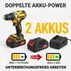 AIORBER Akkubohrschrauber Set 21V mit 2 Akkus, Bürstenloser Produktbild-Vorschau 2