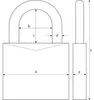 ABUS 184307 Vorhangsch.64TI/30 TRIPLES aus TITALIUM Produktbild-Vorschau 2
