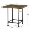 Tribesigns Bartisch, 90 cm Bistrotisch, quadratischer Produktbild-Vorschau 9