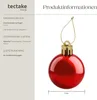 tectake® Weihnachtskugeln 24er-Set in Rot Durchmesser 4 cm Produktbild-Vorschau 6
