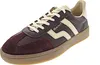 A single burgundy and cream colored Gant sneaker is shown against a white background. Produktbild-Vorschau
