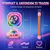 Disco Armband LED Licht, 4 Stück RGB Partylichter mit Produktbild-Vorschau 7