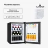 Klarstein Mini chladnička, 40 l, malá, tichá chladnička do Náhled obrázku produktu 5