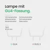 LED line PRIME LED Spot GU4 MR11 3W 330lm 12V Ø35mm Produktbild-Vorschau 5