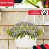 KOTARBAU® Jardinière Balcon Pot de fleurs mural 20x14cm H : Voir les images du produit 2