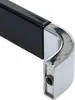 Möbelgriff BA 160mm Küchengriff Chrom & Schwarz Produktbild-Vorschau 3