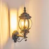 Meyen »Meyen« Außenwandlampe aufwärts in antikem Look Produktbild-Vorschau 8