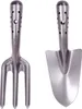 Gartenschaufel und -gabel aus Metall Produktbild-Vorschau 3