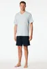 Schiesser heren pyjama, korte mouwen, V-hals - Pyjama set Productafbeelding-voorbeeld 7