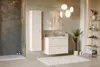 Badkamermeubel onder de wastafel, 80 cm breed, zandbeige Productafbeelding-voorbeeld 6