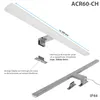 LED Acryl Spiegelleuchte Badleuchte Schminklicht Chrom | Produktbild-Vorschau 7