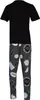 Rick And Morty - Pánské pyžamo TC888 (M) (černá/bílá) Náhled obrázku produktu 2