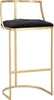 o Ferretti stołek Istanbul Ø 45x90 cm złoty czarny Podgląd zdjęcia produktu 1