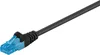 CAT 6A Patchkabel, U/UTP, schwarz Kupferleiter (CU), Produktbild-Vorschau 1
