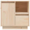 vidaXL Nachttisch 50x34x50 cm Massivholz Kiefer Produktbild-Vorschau 6