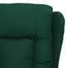 vidaXL Relaxsessel Dunkelgrün Stoff Produktbild-Vorschau 5