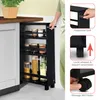 Bomoe Nischenregal 15cm breit Hylla, 79x50cm, Schwarz Produktbild-Vorschau 3