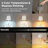 Tischlampe Kabellos, LED Tischleuchte, Dimmbar Touch Akku Produktbild-Vorschau 2