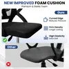 xDays Sedia da Ufficio Ergonomica Nera Mesh con Poggiatesta Anteprima dell’immagine prodotto 3