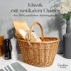 Creative Home Weidenkorb mit Henkel | 32x24x29 cm +/- 2cm Produktbild-Vorschau 3