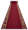 TAPIS DE COULOIR ANTIDÉRAPANT JENA bordeaux 100cm rouge Voir les images du produit 1