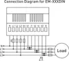 EM-06DIN 3-Phasen DIN-Multimeter 250A Strom Spannung Produktbild-Vorschau 3