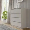 Komoda MAJA S4 90 cm KASCHMIR Kredens Kredens wysoki Podgląd zdjęcia produktu 5