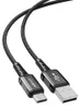 ACEFAST C1-04, 1,2 m, USB A, USB C, Černá Náhled obrázku produktu 2
