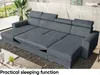MEBLINI Schlafcouch mit Bettkasten - Ecksofa mit Produktbild-Vorschau 5