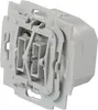 A close-up view of the back of a light gray electrical switch mechanism. Produktbild-Vorschau