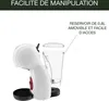 Cafetière à dosette 15 bars 1500w blanc - Krups - YY5218FD Voir les images du produit 4