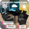 TecTake 401161, Černá, 8 sedadlo/sedadel, Dospělí a děti, Náhled obrázku produktu 9