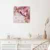 Wanduhr aus Glas mit Motiv Orchideen_tabletop- 30 x 30 cm - Produktbild-Vorschau 3