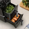 Philips 4000 series Airfryer mit zwei aufeinander Produktbild-Vorschau 9
