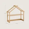 Petite Amélie Kinderschreibtisch Haus Maison - Natur Produktbild-Vorschau 5