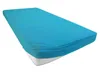 Jersey Spannbettlaken 120x200 - 130x200 cm Türkis - 100% Produktbild-Vorschau 2