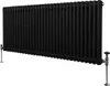 Tradycyjny grzejnik 2-kolumnowy - 600 x 1462 mm - Czarny Podgląd zdjęcia produktu 1