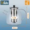 Vilde | Teekanne mit Siebeinsatz - 1,2 L - Aus Glas - Produktbild-Vorschau 3