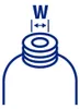 hünersdorff 843400, 250 ml, Přírodní, Lineární Náhled obrázku produktu 1