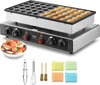 A commercial mini pancake maker with accessories and a bowl of mini pancakes. Náhľad obrázku produktu