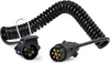 Wiltec 7-poliges Spiralkabel 3 m, Anhängerkabel PVC, Produktbild-Vorschau 1