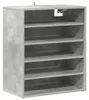vidaXL Botník betonový šedý 60x35x70 cm odvozený dřevěný Náhled obrázku produktu 5