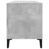 vidaXL Plattenschrank Betongrau 100x38x48 cm Holzwerkstoff Produktbild-Vorschau 6