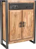 SIT Möbel Highboard | 1 Schublade, 2 Türen | Akazie mit Produktbild-Vorschau 1