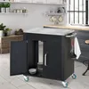 Küchenwagen mit Rollen, Servierwagen Outdoor, Rollwagen Produktbild-Vorschau 1