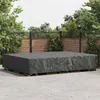 vidaXL Copertura per mobili da giardino nera 350 x 260 x 90 Anteprima dell’immagine prodotto 2