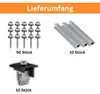 Montagesystem für Trapezblech 4 Solarmodule 1-reihige Produktbild-Vorschau 7