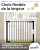 GEUTHER Easylock Flat Step Barrière de sécurité escalier et Voir les images du produit 2